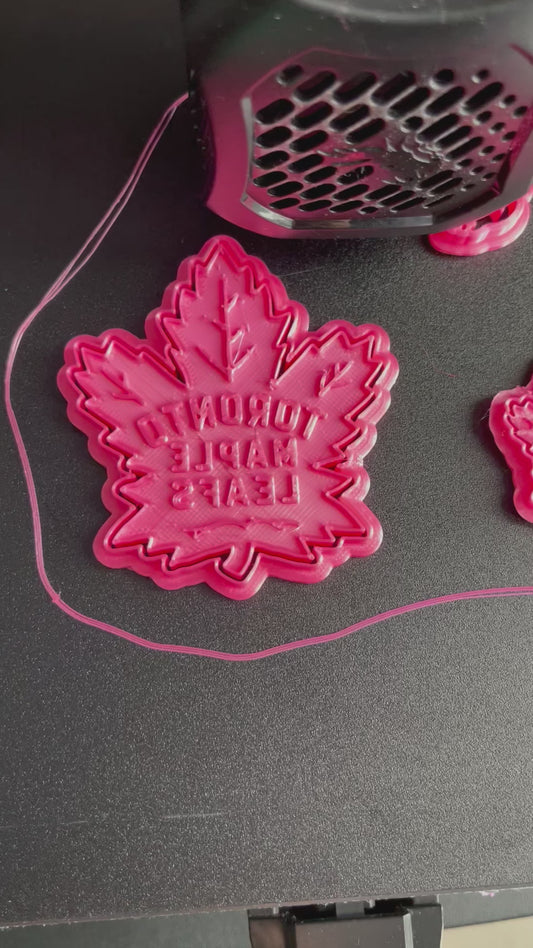 Leafs Digiltal STL cutter and stamp file for 3 D printed clay and cookie cutters