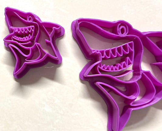 Shark clay and cookie cutters