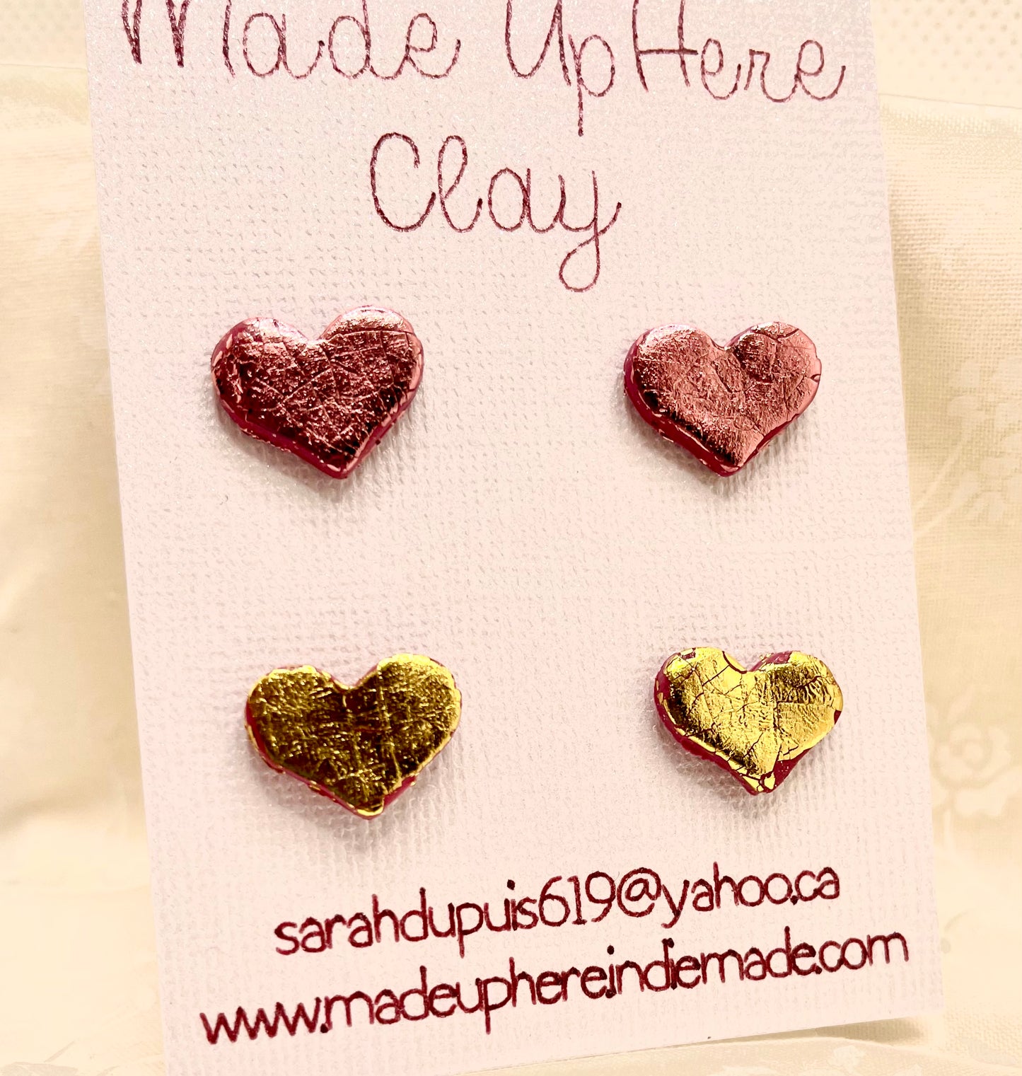 Heart Studs